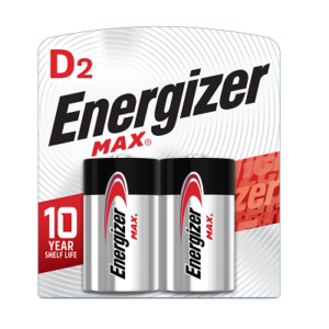Energizer Max D Battery 2's