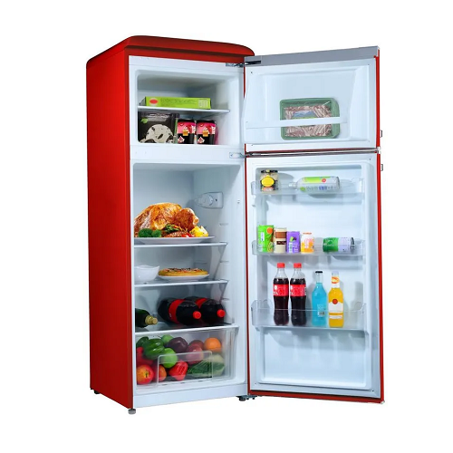 Galanz Retro 7.6 cuft Top Freezer Refrigerator, Red - Buywise Stores Ltd
