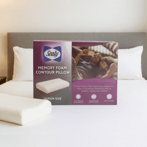 Sealy Memory Foam Contour Pillow, Standard/Queen