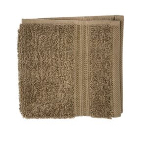 London Home Face Towel, Mousse, 15" x 24"