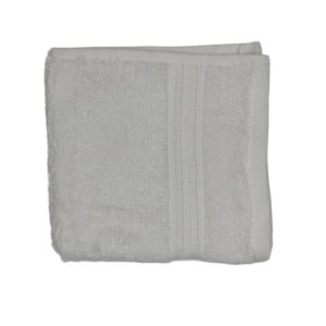 London Home Face Towel, White, 15" x 24"
