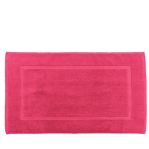 London Home Towel Bath Mat, Coral, 18" x 30"