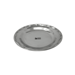 555 Stainless Steel Soup Plate with Border Design, 27cm