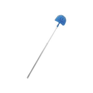 Eazzz Adjustable Cobweb Broom, Blue
