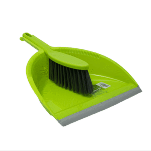 Eazzz Dustpan & Brush Set, Green