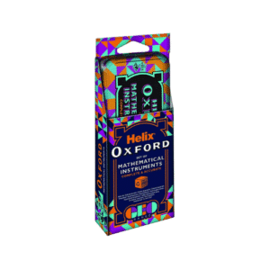Helix Oxford 10pc Geometry Math Set, Pink