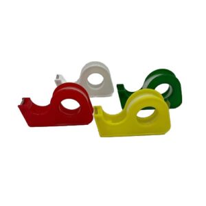 Sello Clear Tape and Dispenser 1/2" x 5 yards, Assorted Colors