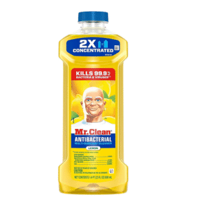 Mr. Clean 2X Concentrated Multi Surface All Purpose Cleaner, 23oz, Antibacterial Lemon