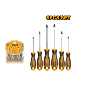 Ingco 6pcs Screwdriver Set