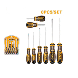 Ingco 8pcs Screwdriver Set