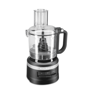 KitchenAid 7 Cup Food Processor, Black Matte