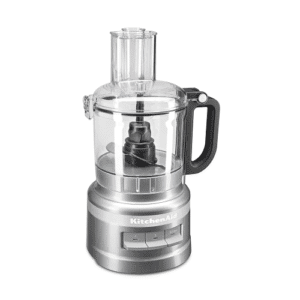 KitchenAid 7 Cup Food Processor, Contour Silver