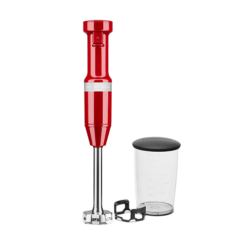 KitchenAid Variable Speed Corded Hand Blender, Passion Red