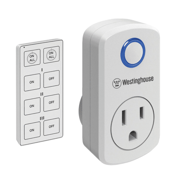 Westinghouse 3pak Indoor Wireless Remote System, White - Image 2