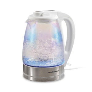 Hamilton Beach 1.7 LT Iridescent Glass Electric Kettle