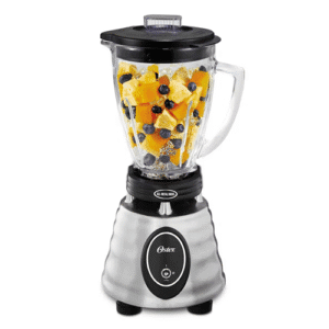 Oster Classic Series 2 Speed 400W Blender w/Glass Jar, Chrome
