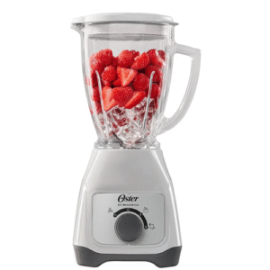 Oster 2 Speed 800W Blender w/Glass Jar, White