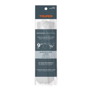 Truper 9" Paint Roller Replacement, Extra Smooth