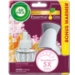 AirWick Plug in, Scented Oils, Summer Delights, Starter Kit