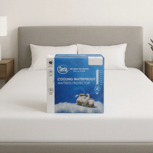Serta Cooling Waterproof Mattress Protector, Full
