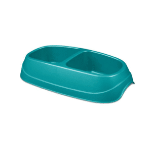 Sterilite Large Double Pet Dish, Sea Green