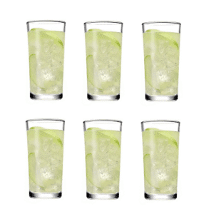 Pasabache Alanya 6pc Long Drink Glasses 8 3/4 oz