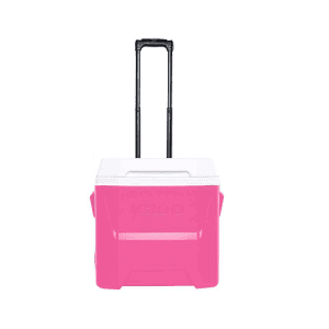 Igloo 16 Quart Laguna Roller Cooler, Pink