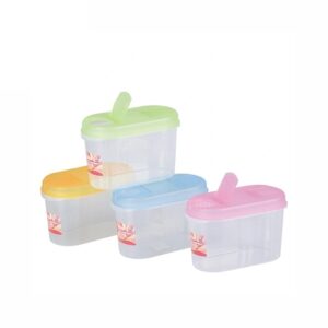 Plastic 1L Dry Food Storage Container