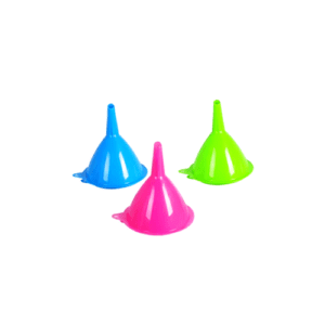 Plastic 8cm Funnel, Assorted Colors