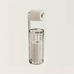 Free Standing Toilet Roll Holder, Chrome