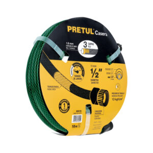 Pretul Casera 1/2" Garden Hose 33Ft, Green