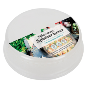 Plastic Microwave Splatter Cover, Clear