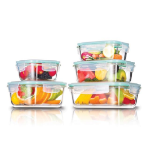Westinghouse 5pcs Glass Storage Set w/Lids