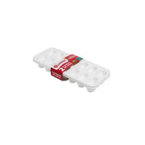 Jaguar Plastic Ice Tray Pack of 2, White