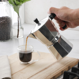 Mr. Coffee Brixia 6-Cup Stovetop Espresso Maker