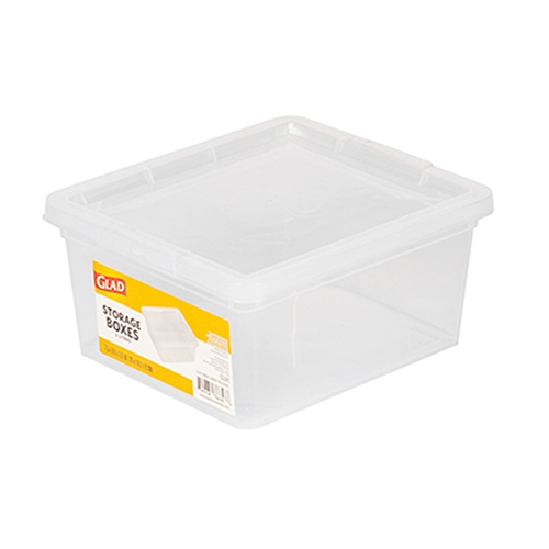 Glad 2Lt Storage Box , Clear