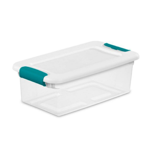 Sterilite 25 Quart Latching Box, Clear