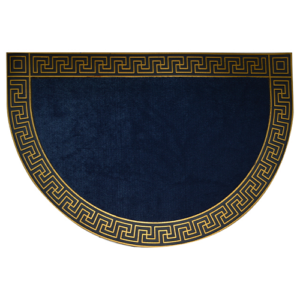 Semi Circle Outdoor Door Mat 45 x 75 cm, Assorted Colors