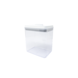 Plastic One Push Rectangle Airtight Storage Container, 2500ml