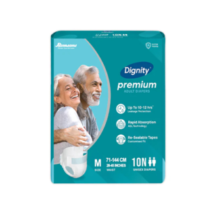 Dignity Premium Adult Diapers, 10pak, Medium