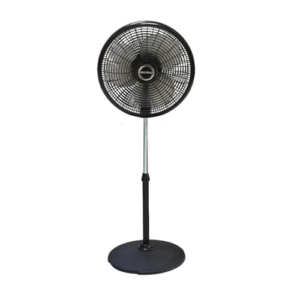 Whirlwind 16" Pedestal Fan, Black