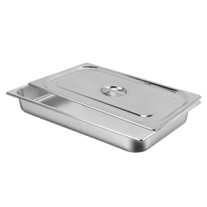 Stainless Steel Full Size Chafing Pan 2.5" Deep w/Lid
