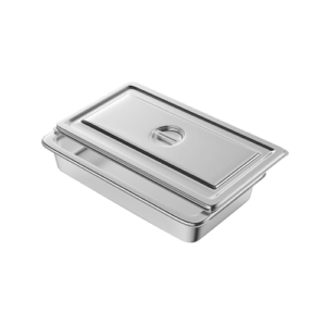 Stainless Steel Full Size Chafing Pan 4" Deep w/Lid