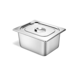 Stainless Steel Half Size Chafing Pan 6" Deep w/Lid
