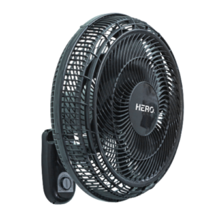 Hero 18" Wall Fan, Black