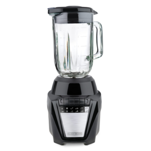 Black+Decker 8-Speed Blender, Glass Jar, Black